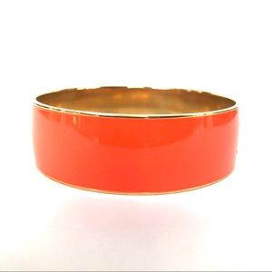 J Crew Factory Orange Bangle Bracelet